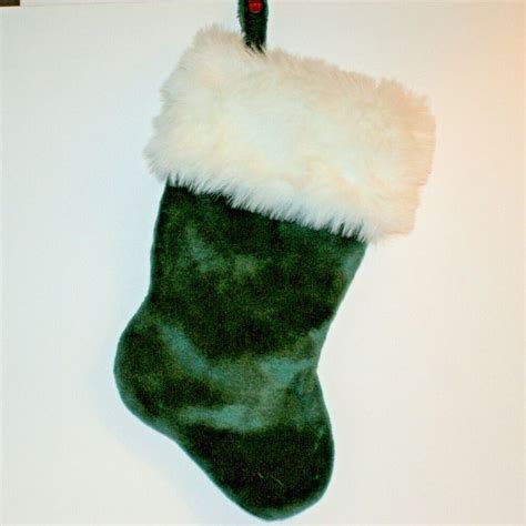 fuzzy christmas stockings